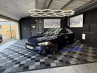 Used 2021 Audi A5 S Line Edition 1 Blue - Interior and Exterior details 11