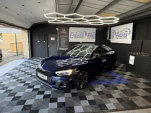 Used 2021 Audi A5 S Line Edition 1 Blue - Interior and Exterior details 12