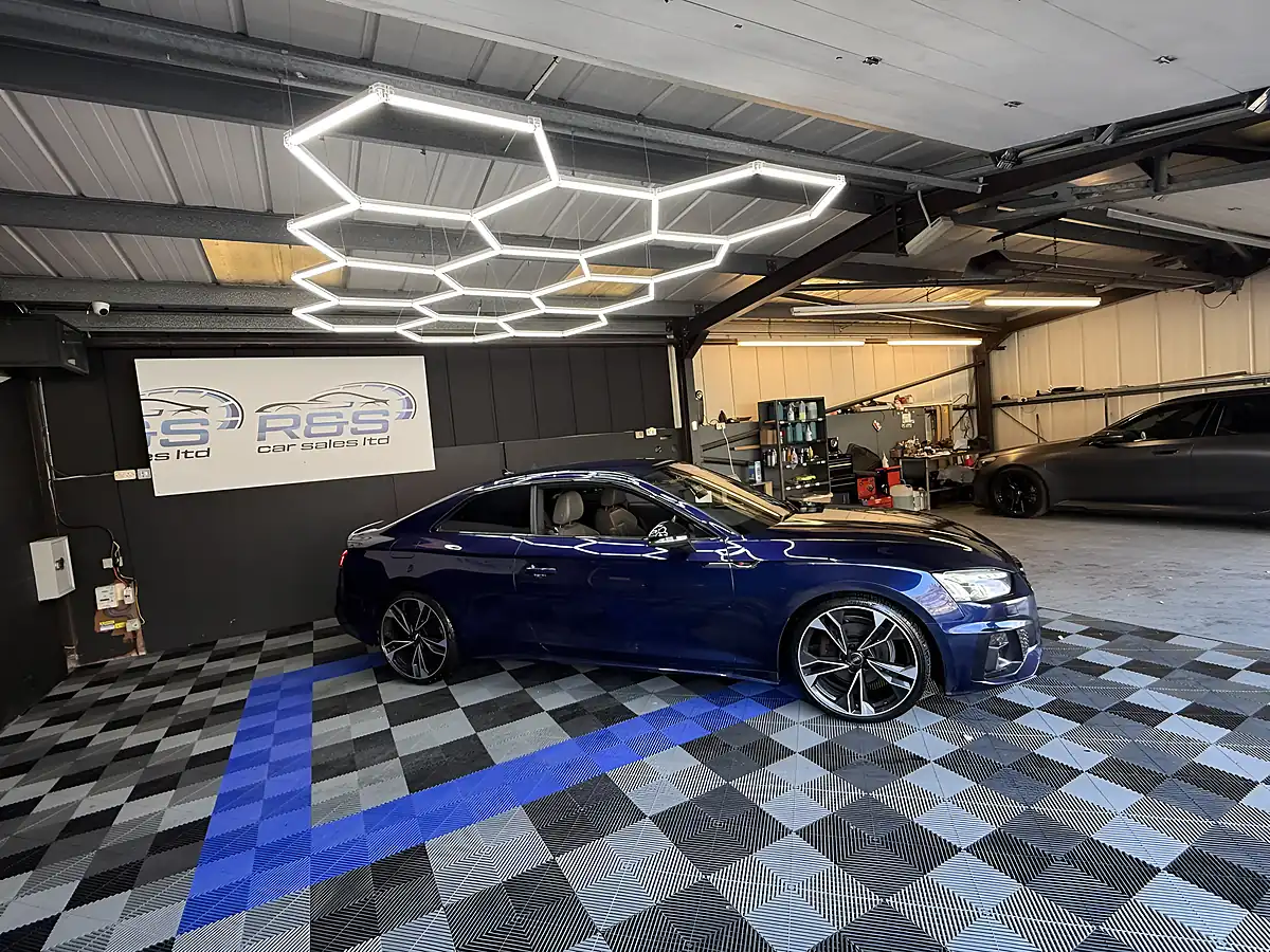 Used 2021 Audi A5 S Line Edition 1 Blue - Interior and Exterior details 18