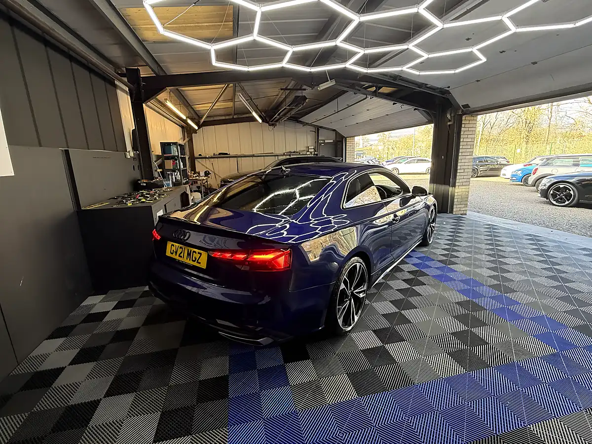 Used 2021 Audi A5 S Line Edition 1 Blue - Interior and Exterior details 19
