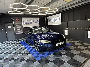Used 2021 Audi A5 S Line Edition 1 Blue - Interior and Exterior details 3