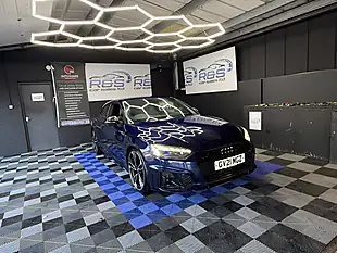 Used 2021 Audi A5 S Line Edition 1 Blue - Interior and Exterior details 4