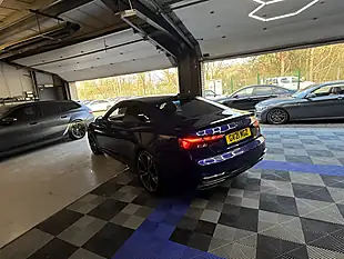 Used 2021 Audi A5 S Line Edition 1 Blue - Interior and Exterior details 8
