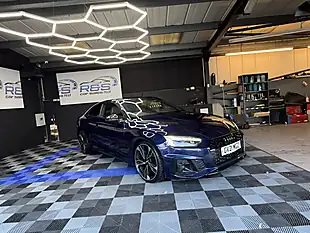 Used 2021 Audi A5 S Line Edition 1 Blue - Interior and Exterior details 9