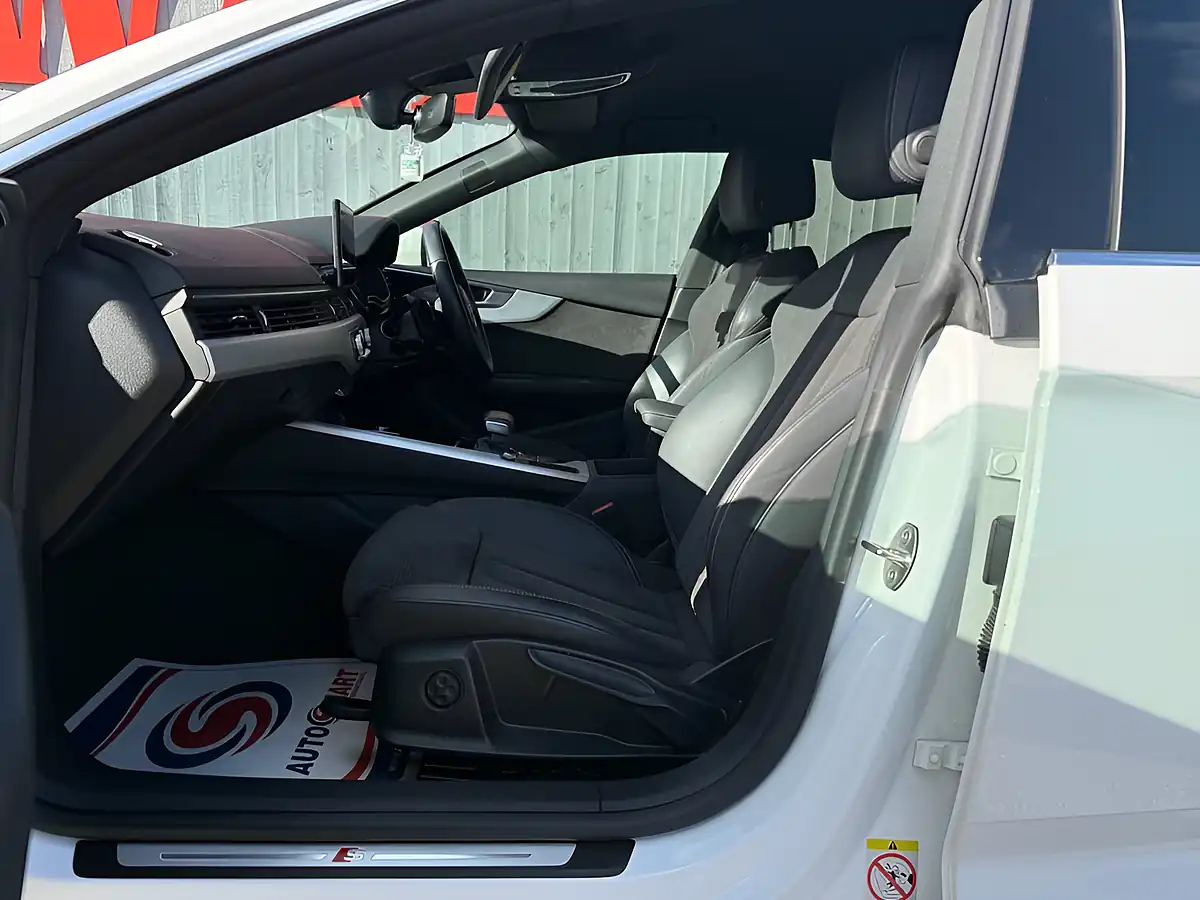 Used 2021 Audi A5 S Line White - Interior and Exterior details 2