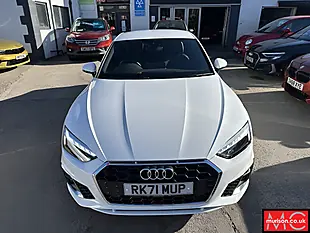 Used 2021 Audi A5 S Line White - Interior and Exterior details 7