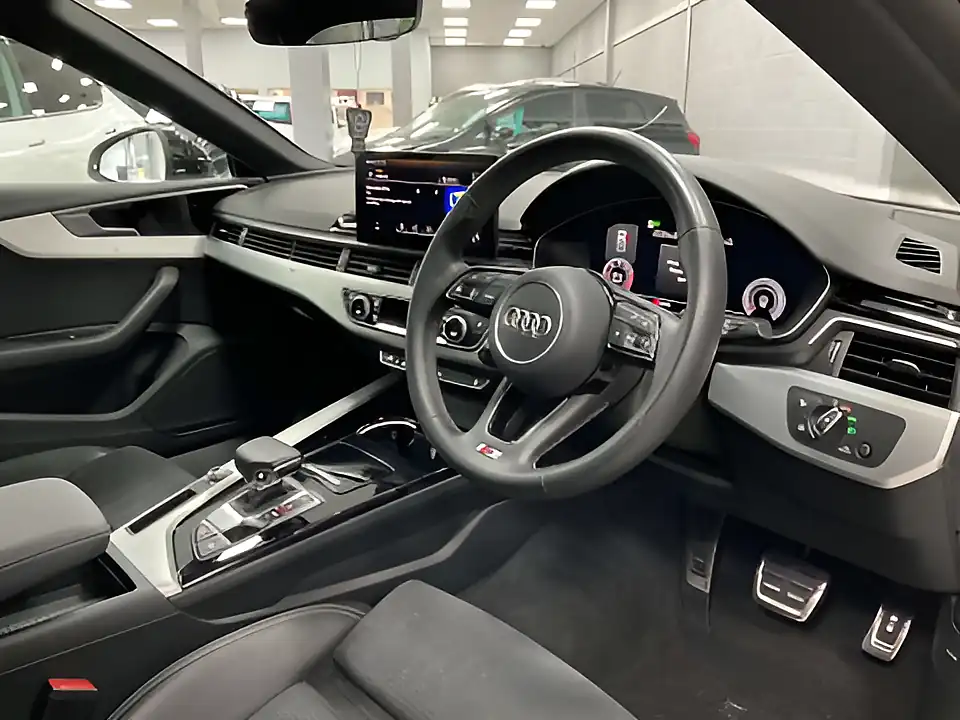 Used 2021 Audi A5 S Line White - Interior and Exterior details 12