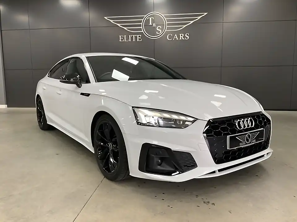 Used 2021 Audi A5 S Line White - Interior and Exterior details 4