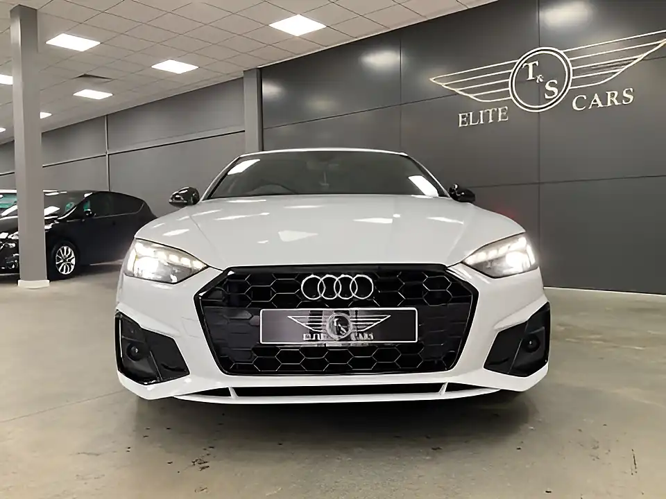 Used 2021 Audi A5 S Line White - Interior and Exterior details 5
