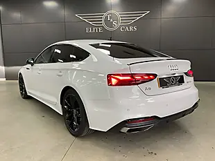 Used 2021 Audi A5 S Line White - Interior and Exterior details 6