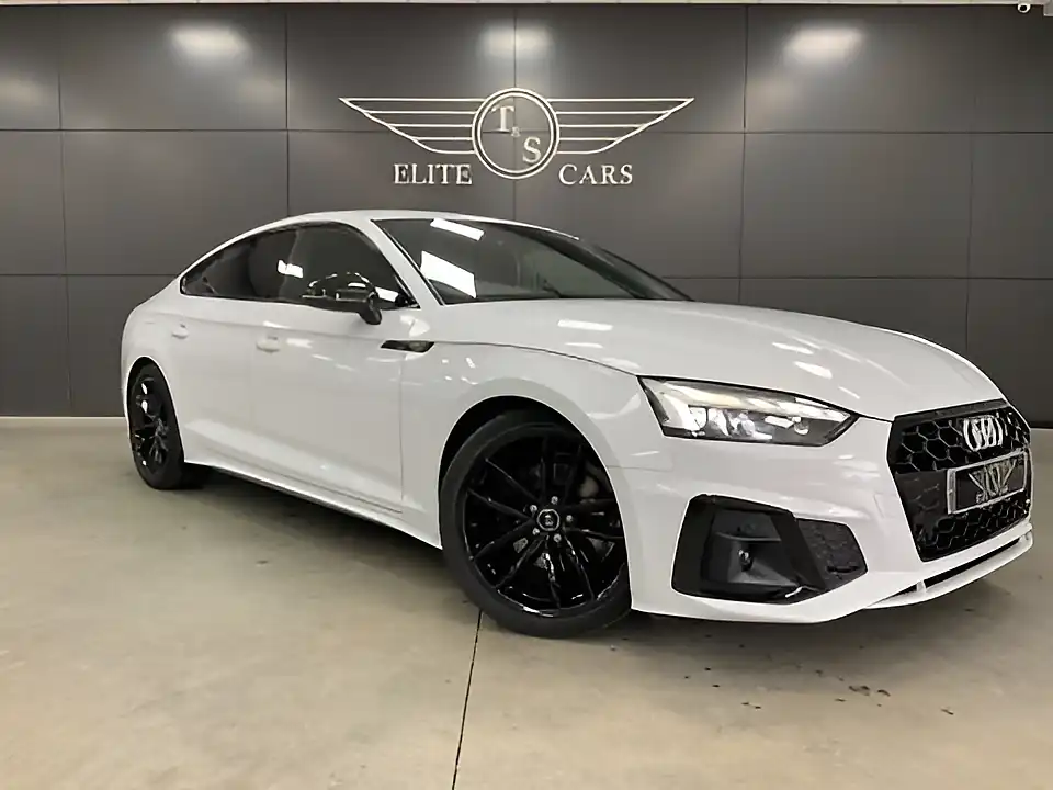 Used 2021 Audi A5 S Line White - Interior and Exterior details 8