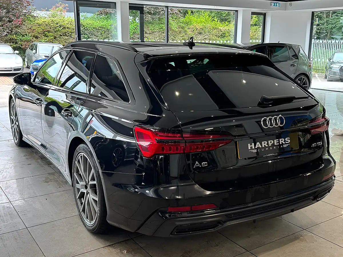 Used 2021 Audi A6 Avant Black Edition Black - Interior and Exterior details 17