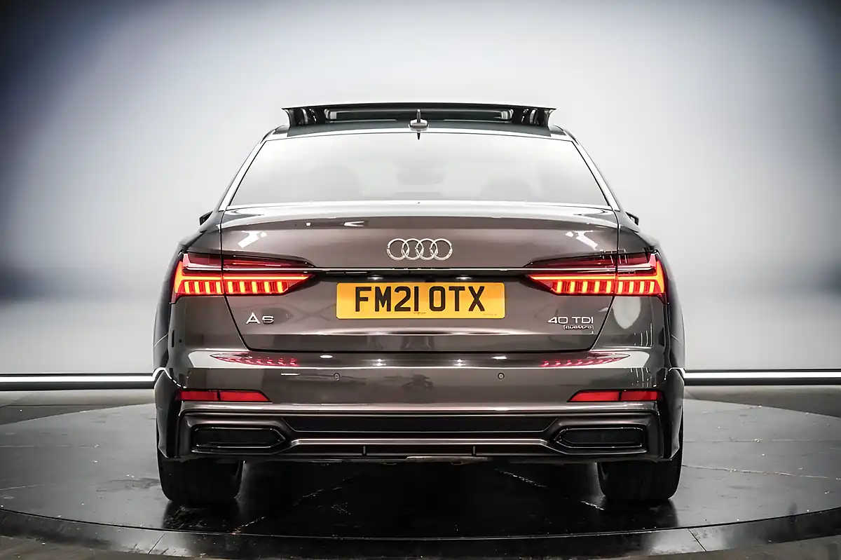 Used 2021 Audi A6 Saloon Black Edition Grey - Interior and Exterior details 10
