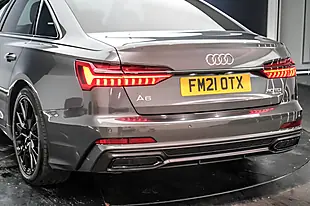 Used 2021 Audi A6 Saloon Black Edition Grey - Interior and Exterior details 12