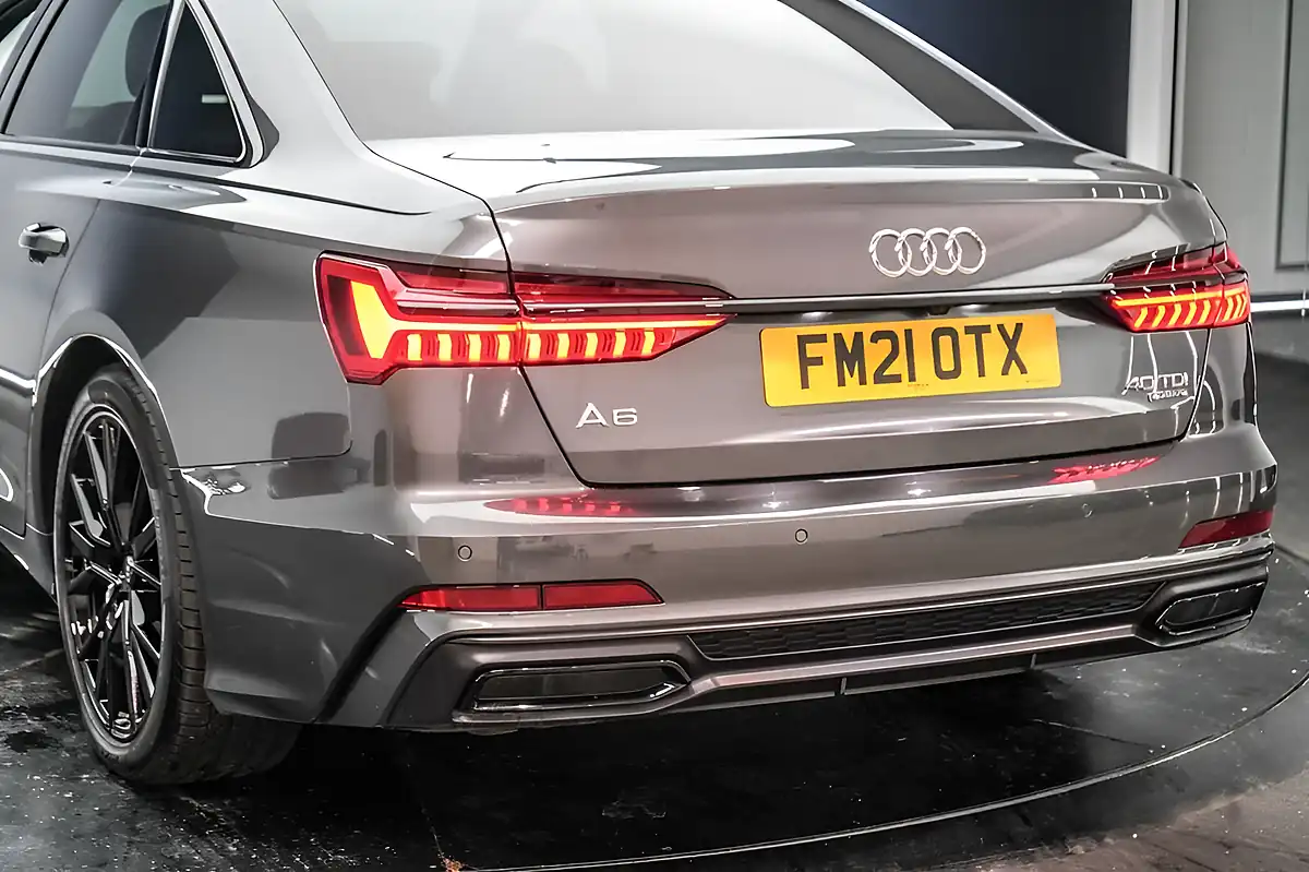 Used 2021 Audi A6 Saloon Black Edition Grey - Interior and Exterior details 12
