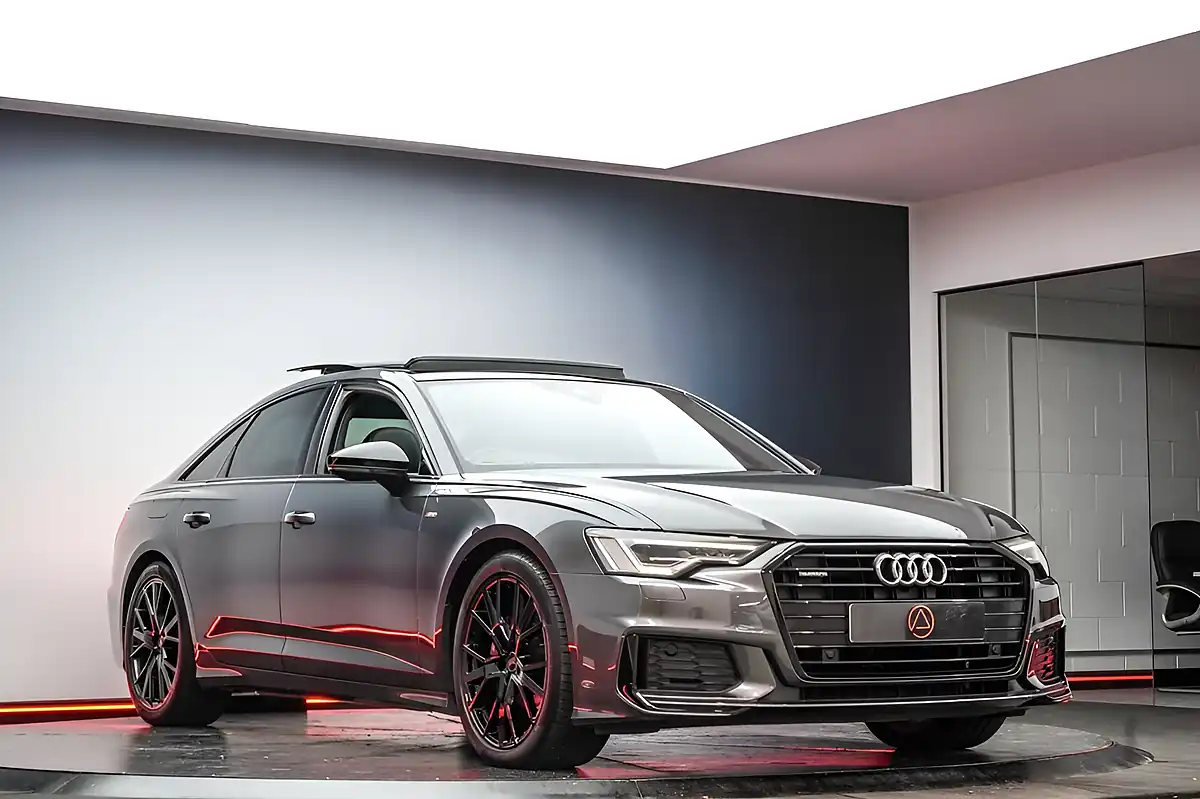 Used 2021 Audi A6 Saloon Black Edition Grey - Interior and Exterior details 14