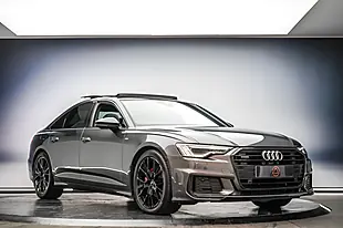 Used 2021 Audi A6 Saloon Black Edition Grey - Interior and Exterior details 5