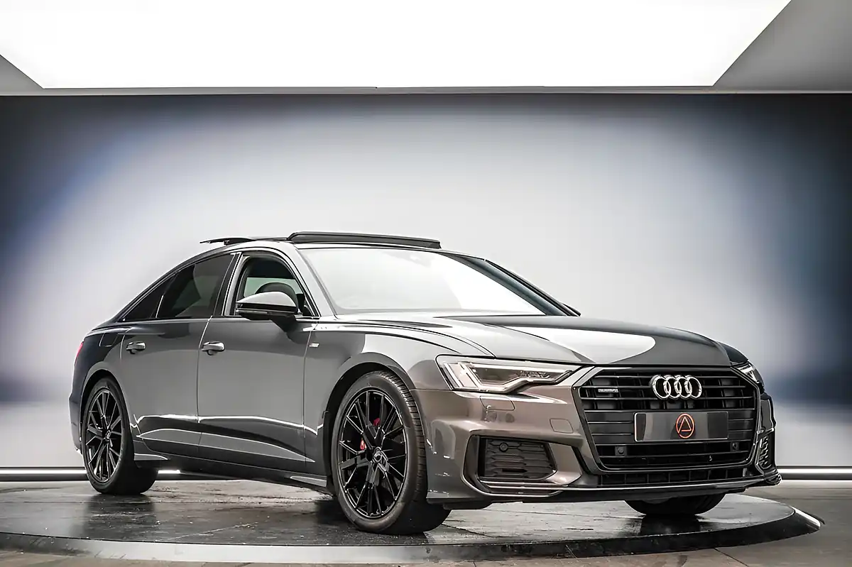 Used 2021 Audi A6 Saloon Black Edition Grey - Interior and Exterior details 5