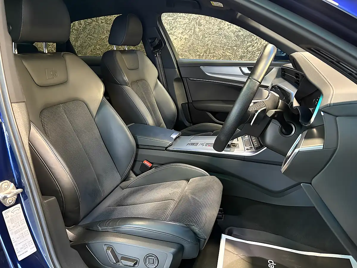 Used 2021 Audi A6 Saloon S Line Blue - Interior and Exterior details 11