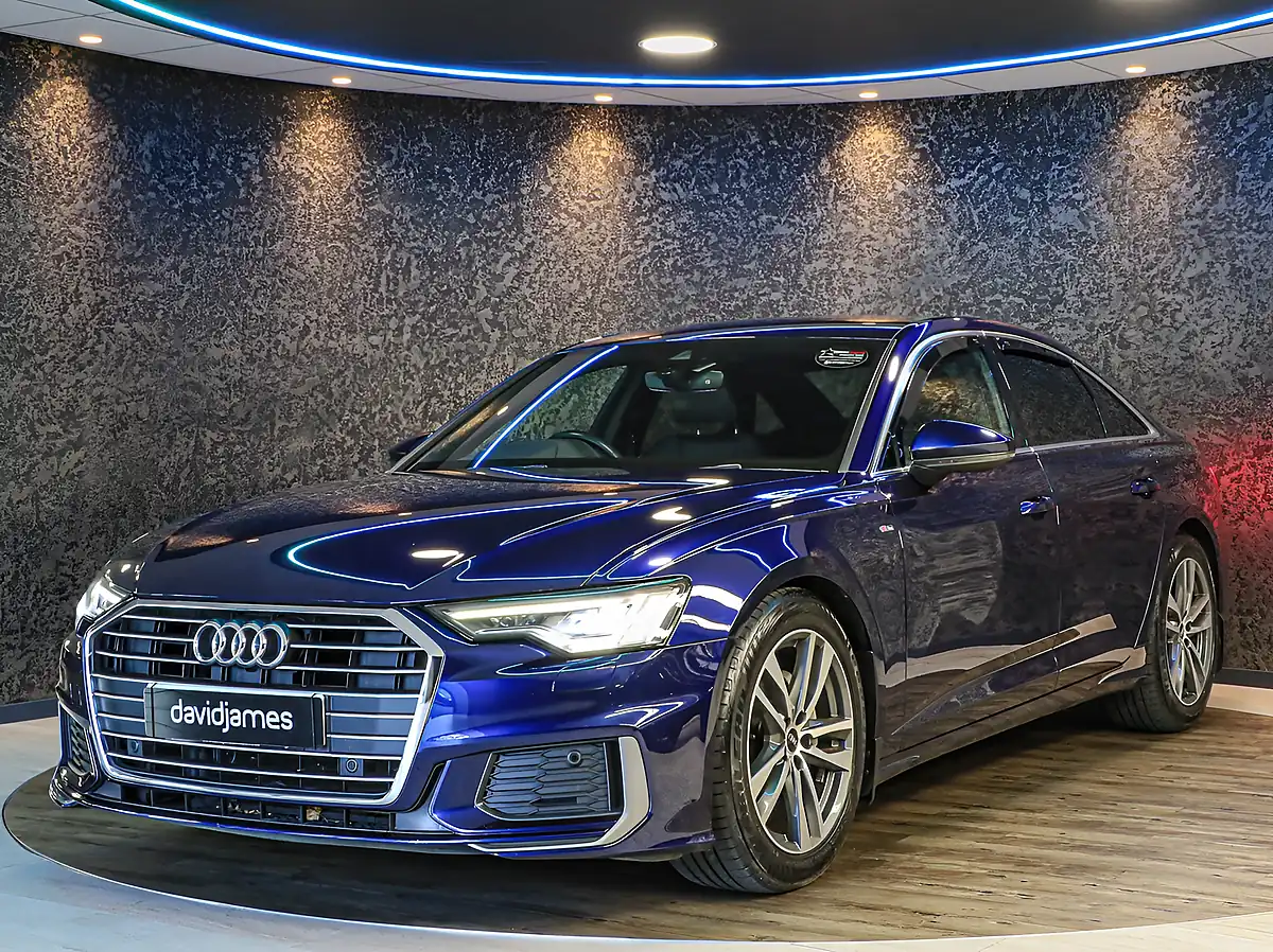 Used 2021 Audi A6 Saloon S Line Blue - Interior and Exterior details 4