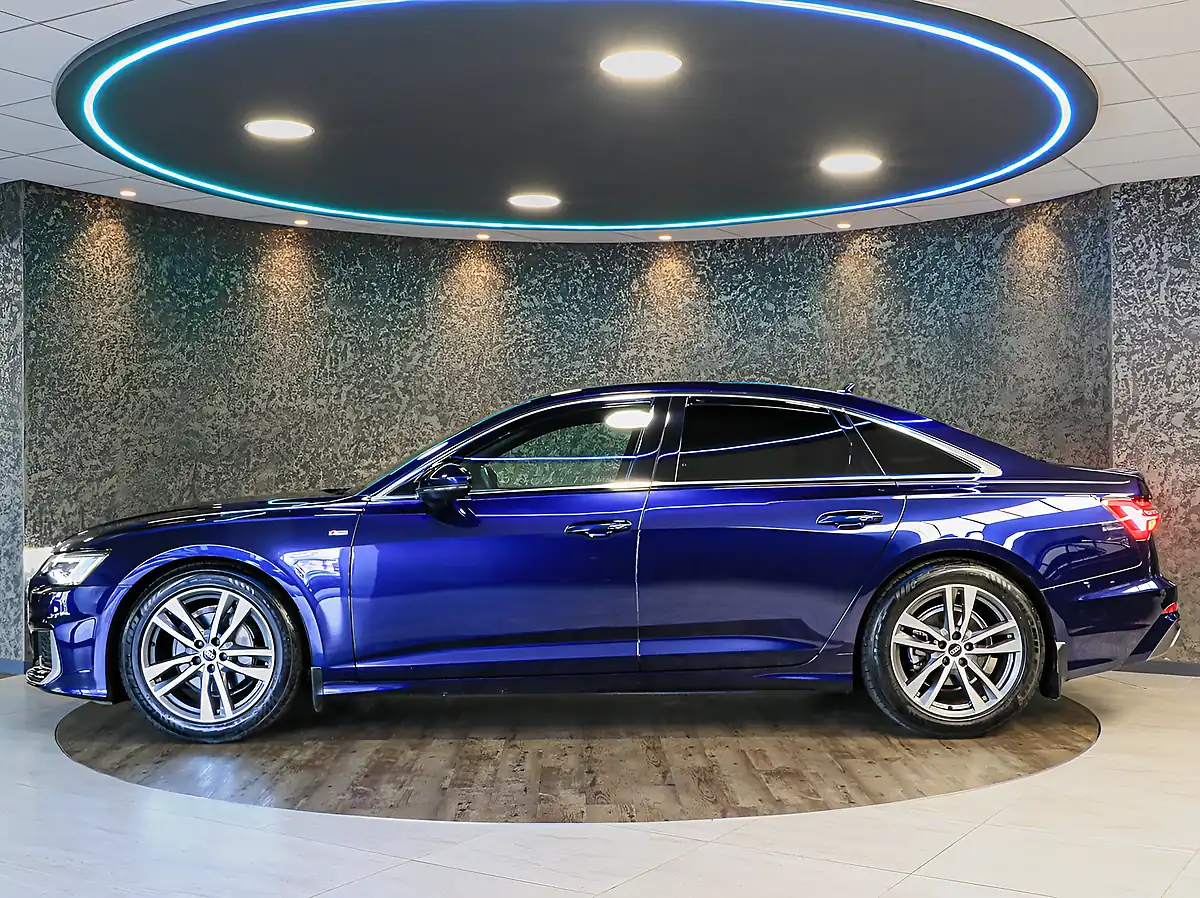 Used 2021 Audi A6 Saloon S Line Blue - Interior and Exterior details 5