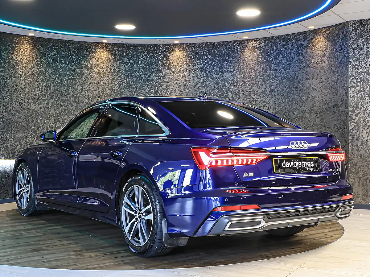 Used 2021 Audi A6 Saloon S Line Blue - Interior and Exterior details 6