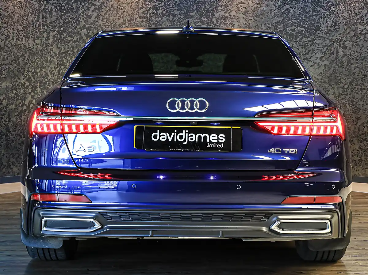 Used 2021 Audi A6 Saloon S Line Blue - Interior and Exterior details 7