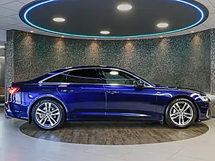 Used 2021 Audi A6 Saloon S Line Blue - Interior and Exterior details 9
