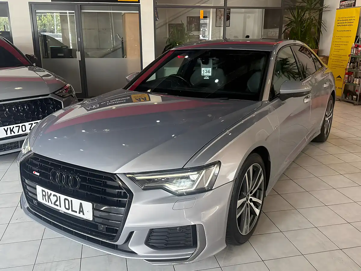 Used 2021 Audi A6 Saloon S Line Silver - Interior and Exterior details 4