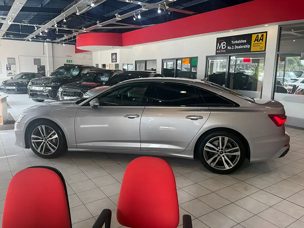 Used 2021 Audi A6 Saloon S Line Silver - Interior and Exterior details 6