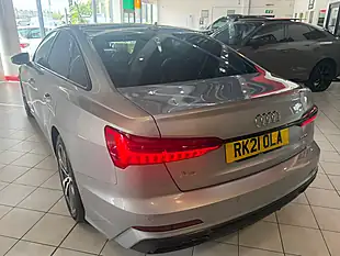 Used 2021 Audi A6 Saloon S Line Silver - Interior and Exterior details 7