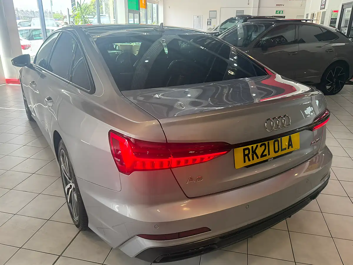Used 2021 Audi A6 Saloon S Line Silver - Interior and Exterior details 7