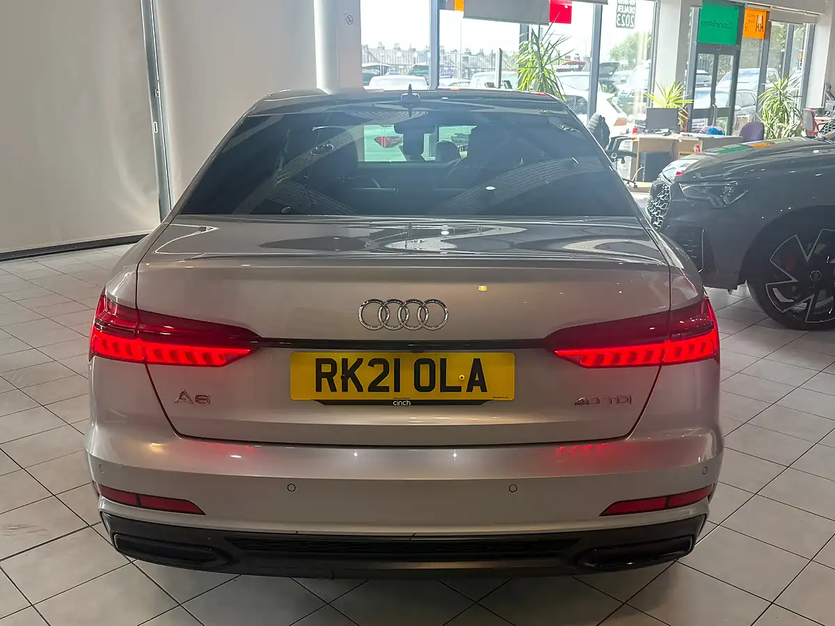 Used 2021 Audi A6 Saloon S Line Silver - Interior and Exterior details 9