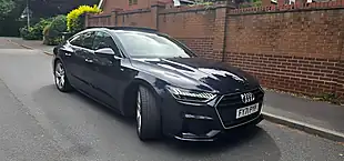 Used 2021 Audi A7 S Line Blue - Interior and Exterior details 2