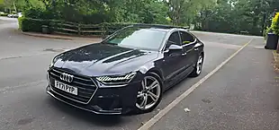 Used 2021 Audi A7 S Line Blue - Interior and Exterior details 5