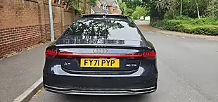 Used 2021 Audi A7 S Line Blue - Interior and Exterior details 9