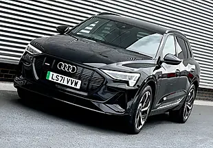 Used 2021 Audi E-Tron Quattro Black Edition Black - Interior and Exterior details 10