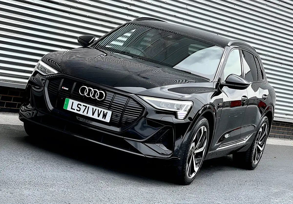Used 2021 Audi E-Tron Quattro Black Edition Black - Interior and Exterior details 10