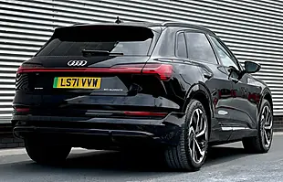 Used 2021 Audi E-Tron Quattro Black Edition Black - Interior and Exterior details 12