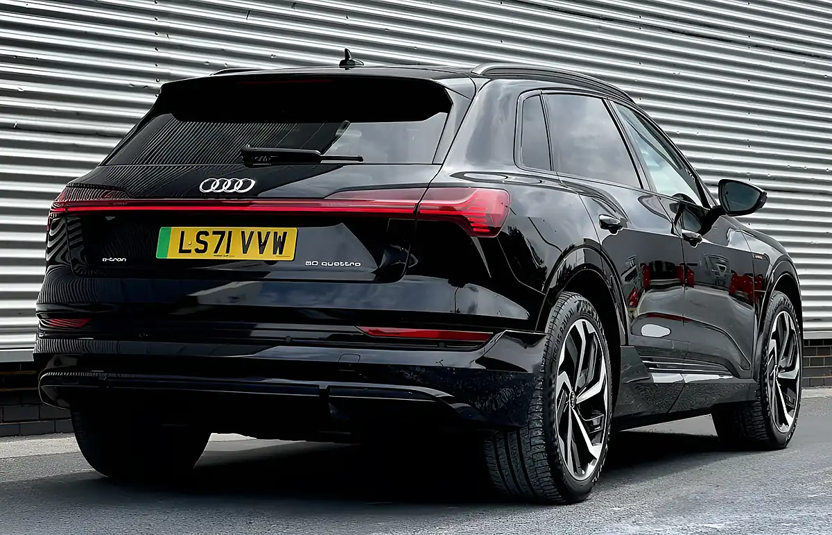 Used 2021 Audi E-Tron Quattro Black Edition Black - Interior and Exterior details 12