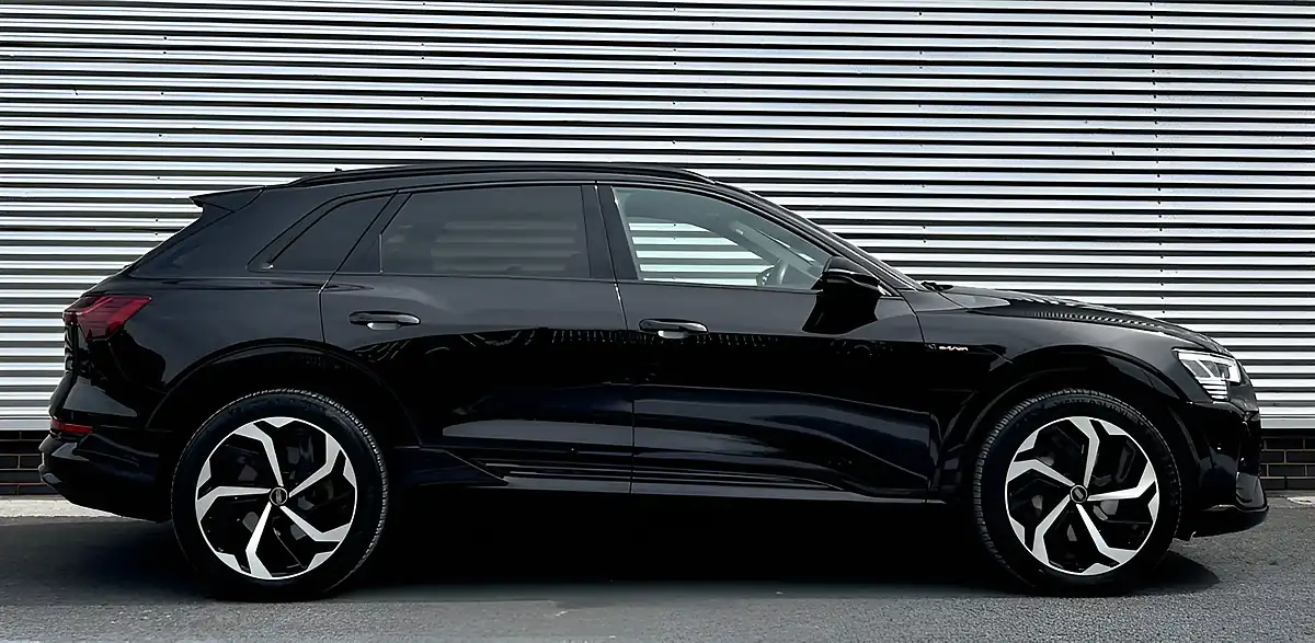 Used 2021 Audi E-Tron Quattro Black Edition Black - Interior and Exterior details 13