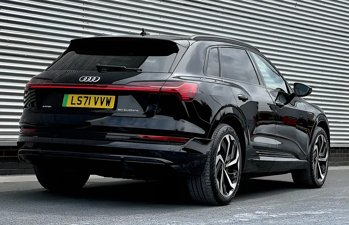 Used 2021 Audi E-Tron Quattro Black Edition Black - Interior and Exterior details 14