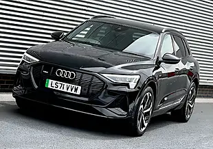Used 2021 Audi E-Tron Quattro Black Edition Black - Interior and Exterior details 15