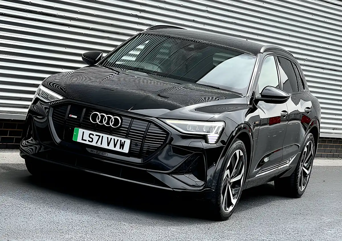 Used 2021 Audi E-Tron Quattro Black Edition Black - Interior and Exterior details 15