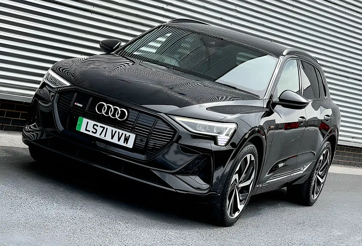 Used 2021 Audi E-Tron Quattro Black Edition Black - Interior and Exterior details 16