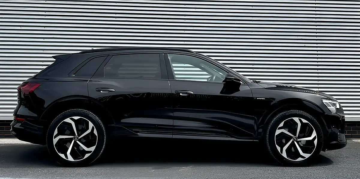 Used 2021 Audi E-Tron Quattro Black Edition Black - Interior and Exterior details 3