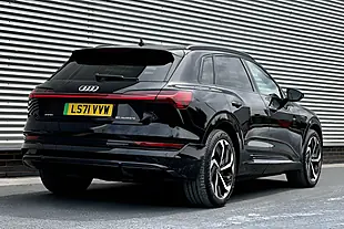 Used 2021 Audi E-Tron Quattro Black Edition Black - Interior and Exterior details 4