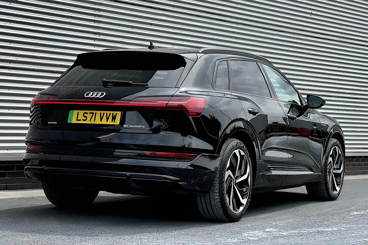 Used 2021 Audi E-Tron Quattro Black Edition Black - Interior and Exterior details 4