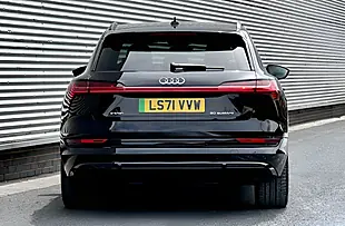 Used 2021 Audi E-Tron Quattro Black Edition Black - Interior and Exterior details 5