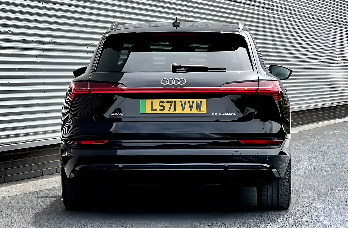 Used 2021 Audi E-Tron Quattro Black Edition Black - Interior and Exterior details 5